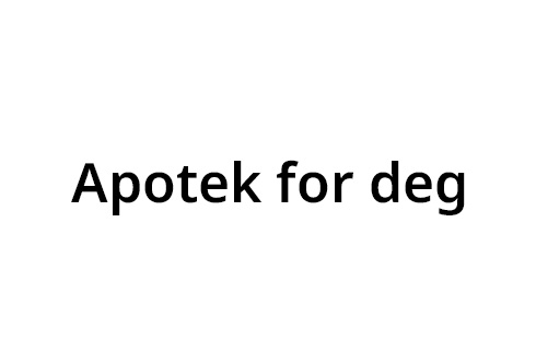 Tekst: Apotek for deg