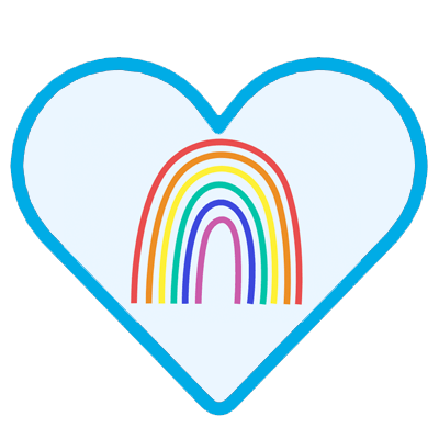 Regnbue i hjerte