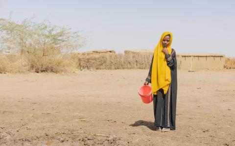 12 år gamle Shaimaa i Sudan